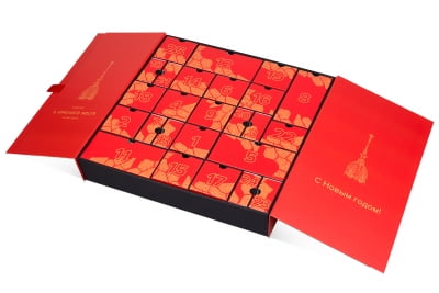 Подарочный адвент-календарь в Москве – производство на заказ
