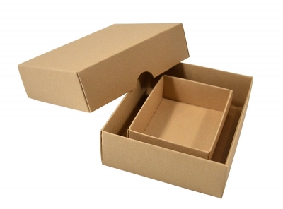 Коробка крышка-дно из дизайнерского картона для мыла в Москве – производство на заказ