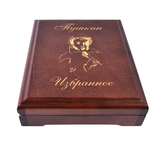 Деревянная коробка-шкатулка для книги в Москве – производство на заказ