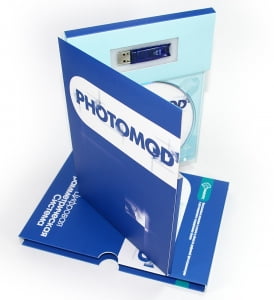 Флэш-пак для электронного ключа, диска и буклета. Photomod в Москве – производство на заказ
