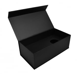 Кашированная коробка с магнитным клапаном и картонным ложементом в Москве – производство на заказ