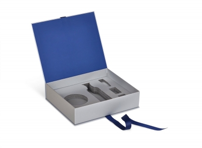 Кашированная коробка-книжка для сувенирного набора в Москве – производство на заказ