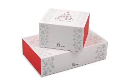 Комплект подарочных коробок-книжек с клапаном на магните в Москве – производство на заказ