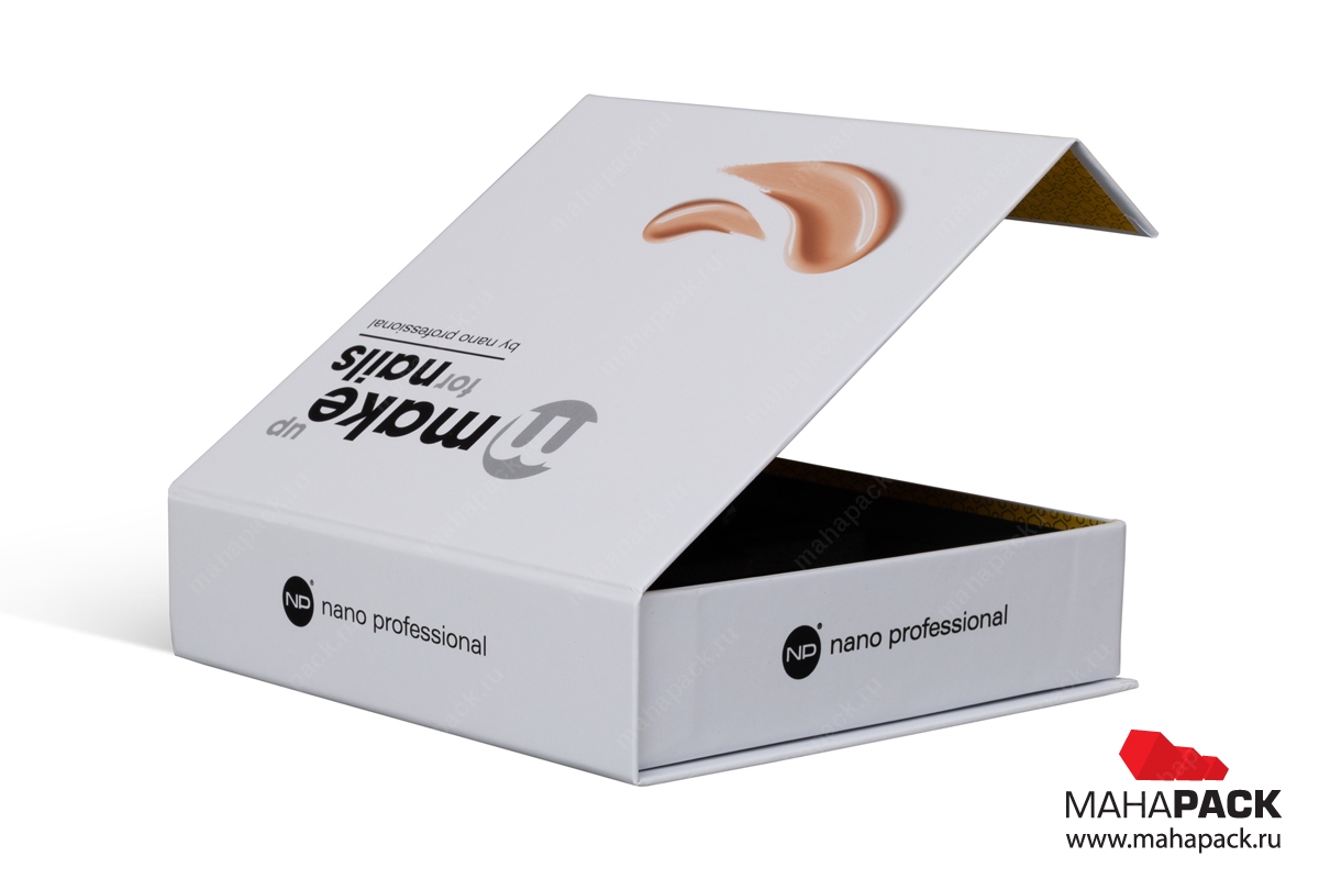 Кашированная коробка на магните для nail продукции | Mahapack