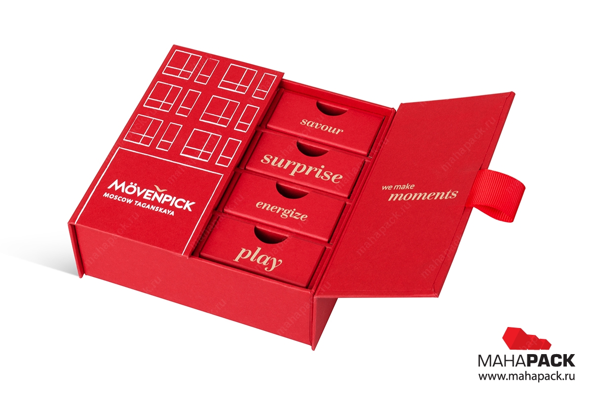 коробки из дизайнерского картона премиум класс в Москве – производство на заказ.
