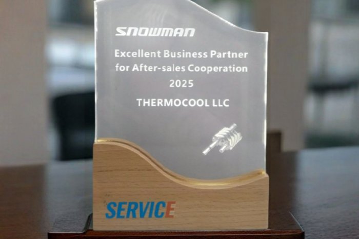 Экспертный уровень «ТЕРМОКУЛ» в области сервисного обслуживания признан корпорацией «Snowman»