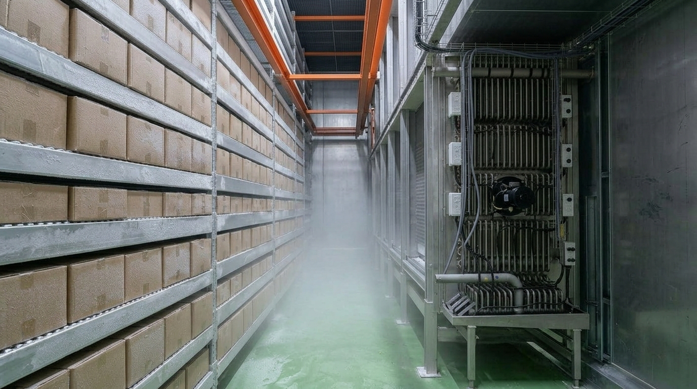 Каскадная холодильная система Термокул для промышленного carton freezer