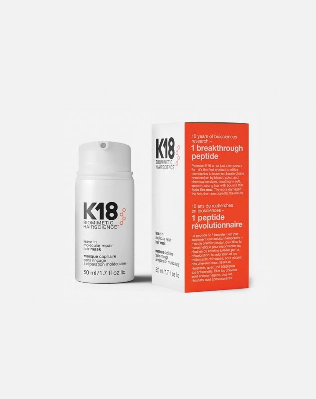 maschera k18 leave in molecular repair hair mask 50 ml