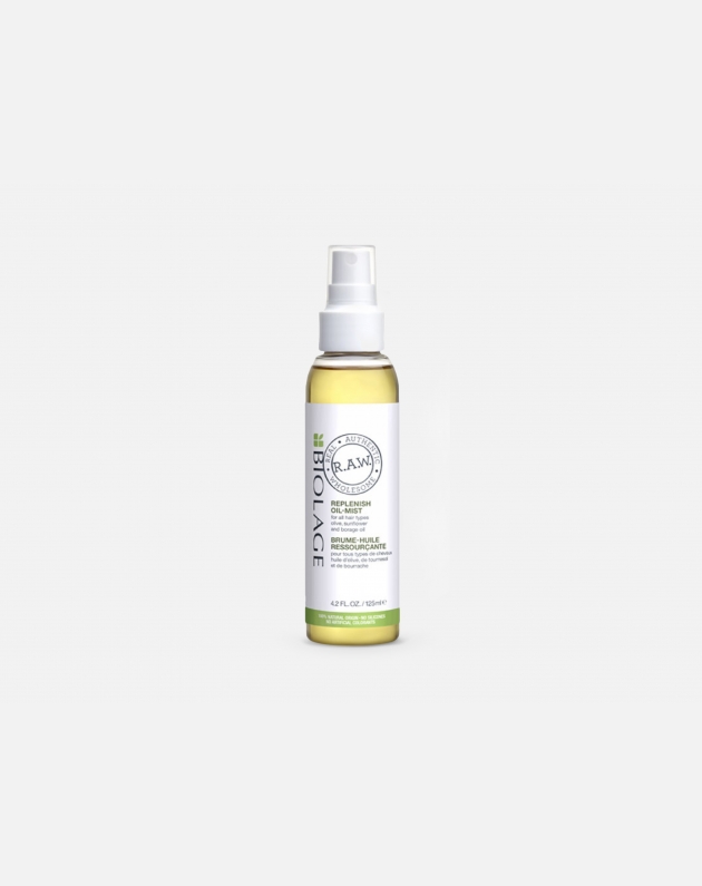 Biolage R.a.w. Replenish Oil-mist With Olive, Sunflower Oil And Borage Oil 125 Ml