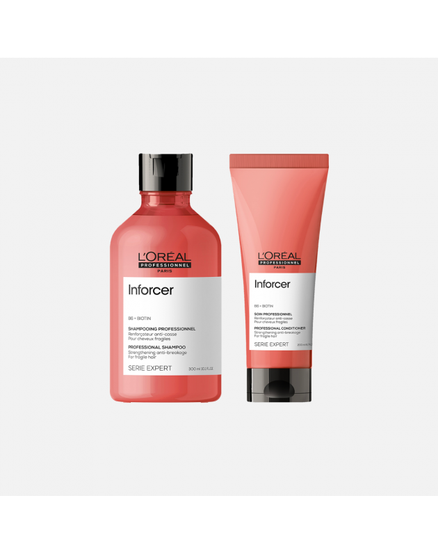 Kit L'Oreal Serie Expert Inforcer shampoo + balsamo