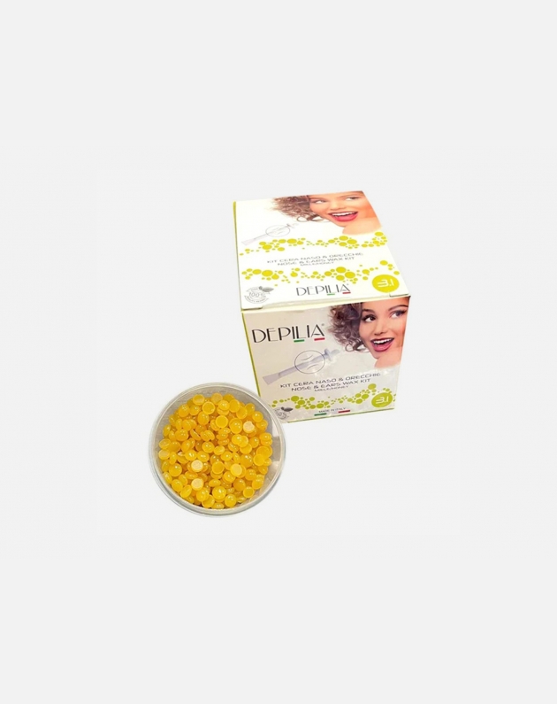 Depilia Kit Cera depilatoria per naso e orecchie