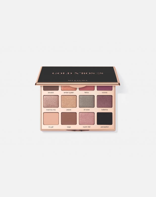 Mesauda Milano Gold N' Roses Palette