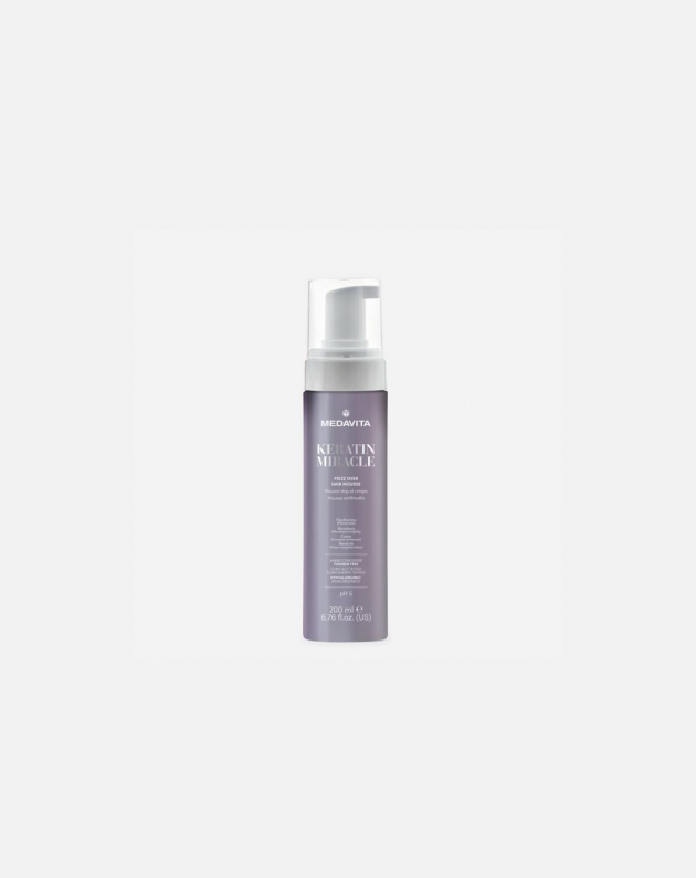 Medavita Keratin Miracle Frizz Over Hair Mousse 200 ml