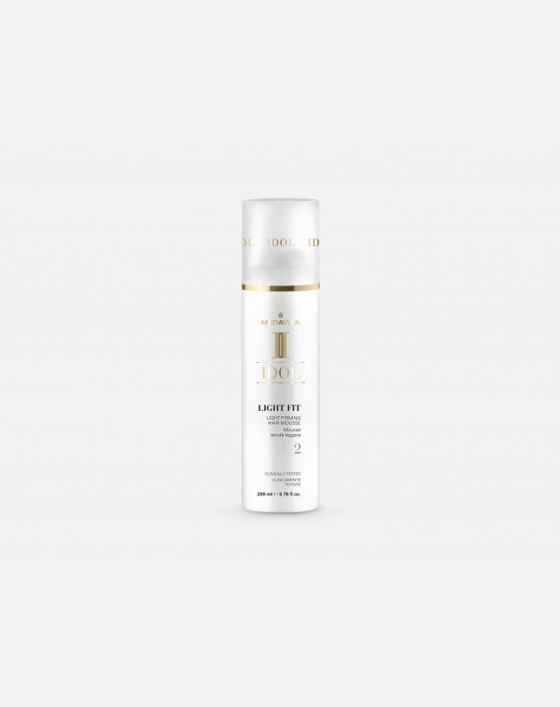 Medavita Idol Texture Light Fit - Light Firming Hair Mousse 200 Ml