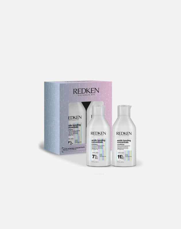 shampoo e balsamo 300 ml kit per capelli sensibilizzati redken abc acidic bonding concentrate
