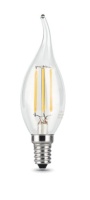 Лампа Gauss LED Filament Свеча на ветру E14 11W 750lm 4100K 1/10/50