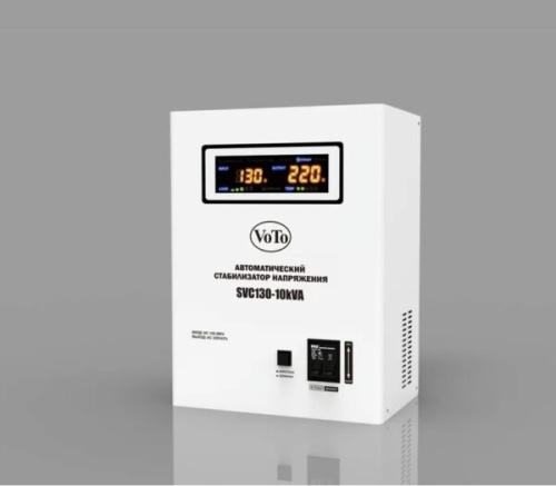 Стабилизатор VOTO SVC130-10kVA  LED (электромех)