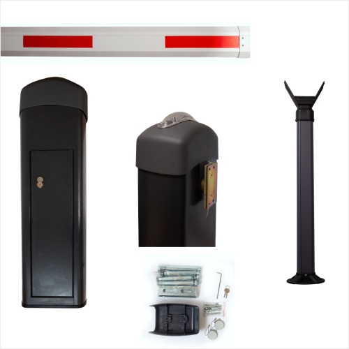 Комплект шлагбаума AC230V BARRIER-NP4M KIT в составе стойка BARRIER-NP с лампой и стрела 4М