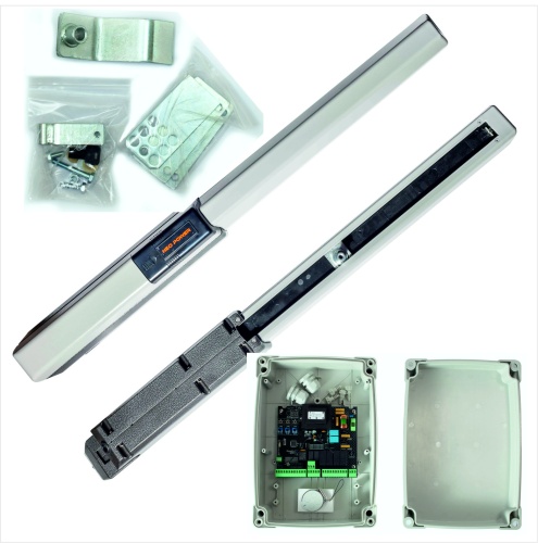Автоматика для распашных ворот NeoPower Swing 5000 NP KIT Gray