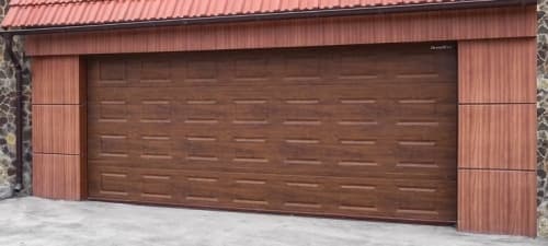 Секционные гаражные ворота Doorhan Rsd02 (3000 X 3000)