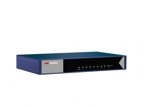 8-портовый 1Гб (не POE) коммутатор Hikvision DS-3E0508-E(B)