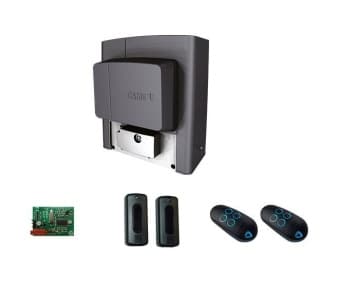 BKS12AGS - комплект автоматики для откатных ворот (радиоуправление,фотоэлементы)(арт.8K01MS-048),