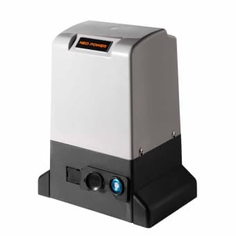 Комплект автоматики привод SLIDING-1000NP KIT GREY для откатных ворот весом до 1000кг с блоком CB/SW