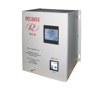 Релейный стабилизатор Ресанта АСН- 12 000 Н/1-Ц LUX (140-260V)
