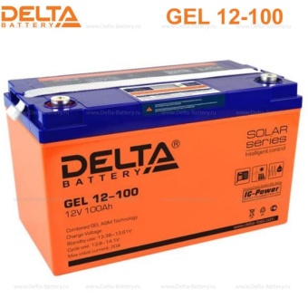 GEL 12-100 Delta Аккумуляторная батарея