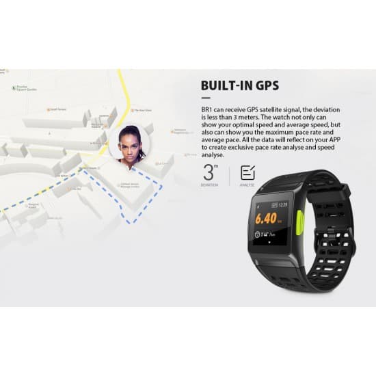 Športové hodinky (multišport) s GPS a párovaním s iOS a Android OS mobilmi