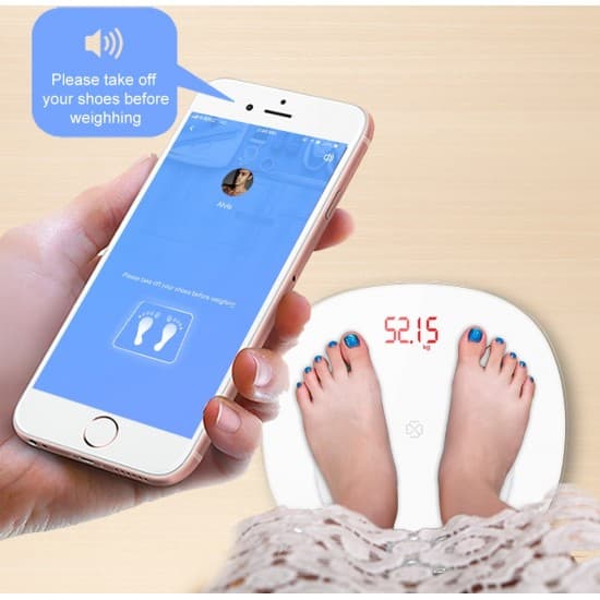 Inteligentná Bluetooth váha spárovateľná s Android alebo IOS zariadeniami