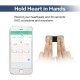 Prenosný EKG monitor spárovateľný s IOS a Android OS cez Bluetooth