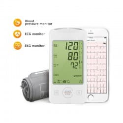 Tlakomer s funkciou merania EKG - spárovateľný s IOS a Android OS smartfónmi
