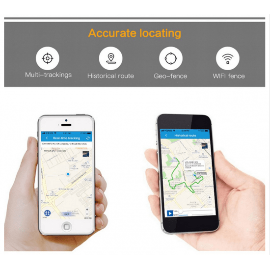 Hodinky s mobilom a GPS, LBS, WiFi monitoringom výskytu a pohybu osôb
