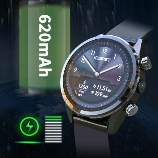 Elegantné smart hodinky s mobilom, športové funkcie, vysoká kapacita batérie