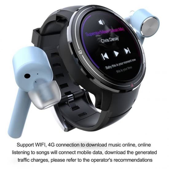 Smart hodinky s mobilom, vstavaný slot na samostatnú SIM kartu, párovanie na IOS aj Android