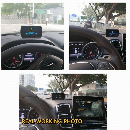 HUD displej s OBD diagnostikou a GPS meraním