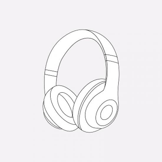 Dizajnovo príťažlivé, štýlové, nastaviteľné biele bezdrôtové Bluetooth slúchadlá s MP3 a FM rádiom