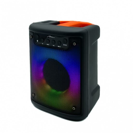 8W Bluetooth prenosný reproduktor, RGB podsvietenie, zosilnenie basov, FM rádio, slot na mikroSD kartu