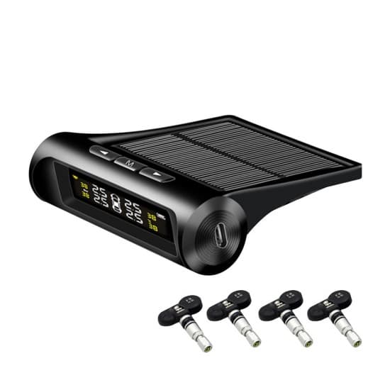 TPMS – Senzor tlaku a teploty pneumatík pre vozidlá so solárnym nabíjaním (TPMS-002-INT)