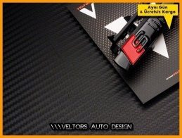 Audi S Line Piano Black Ön Izgara Logo Amblem