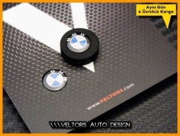BMW Orjinal Anahtarlık Kumanda Logo Amblem Seti