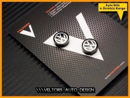 VW Anahtarlık Kumanda Logo Amblem Seti