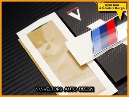 BMW Serisi Orjinal M Bagaj Yazı Logo Amblem