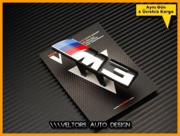 BMW Yeni Nesil M3 Ön Izgara Logo Amblem