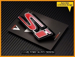 Honda Si Ön Izgara Logo Amblem