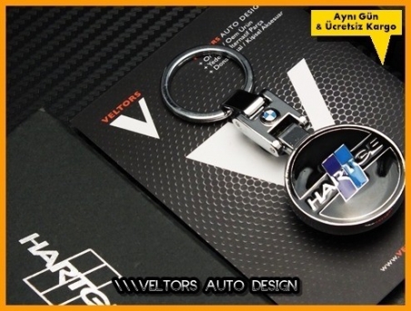 BMW Hartge Logo Amblem Özel Krom Hartge Anahtarlık