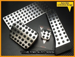 Mercedes AMG Logo Amblem Otomatik Pedal Seti