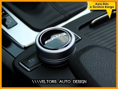 Mercedes AMG Amblem Multi Medya iDrive Kontrol Unitesi
