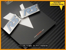 Ford RS Koltuk Döşeme Logo Amblem Seti